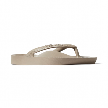 ARCHIES ARCH SUPPORT THONGS / TAUPE