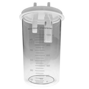 SPARE REUSABLE CANNISTER FOR LIBERTY PORTABLE SUCTION PUMP / 1L WITH LID / EACH