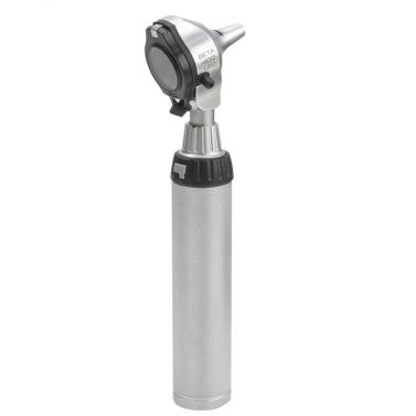 HEINE BETA 400 LED F.O. OTOSCOPE SET / BETA4 USB RECHARGEABLE HANDLE WITH USB CORD AND PLUG-IN POWER SUPPLY