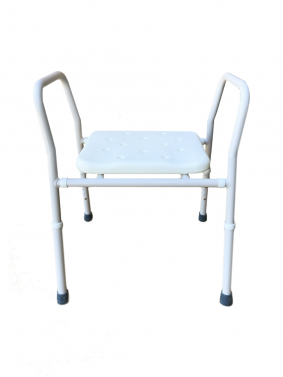 SHOWER STOOL WITH MOULDED SEAT