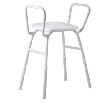 SHOWER STOOL WITH ARMS