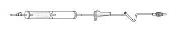 BAXTER GIVING SETS STRAIGHT STYPE BLOOD WITH 200 MICRON FILTER, INTERLINK