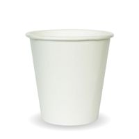 WHITE SINGLE WALL / 6OZ / PAPER CUP / CARTON OF 1000