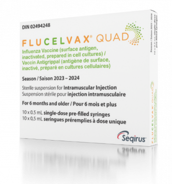 FLUCELVAX QUAD VACCINE 2024 / BOX OF 10 (10054397)