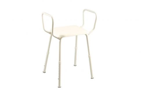 SHOWER STOOL WITH ARMS