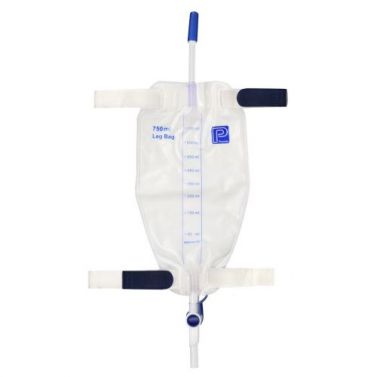 PREMIER LEG BAG / STERILE / 750ML / 10CM V/STRP / EACH