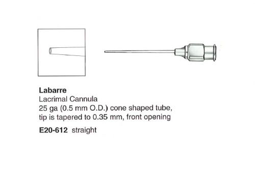 LACRIMAL CANN.STR FRONT PORT / 25G / EACH 