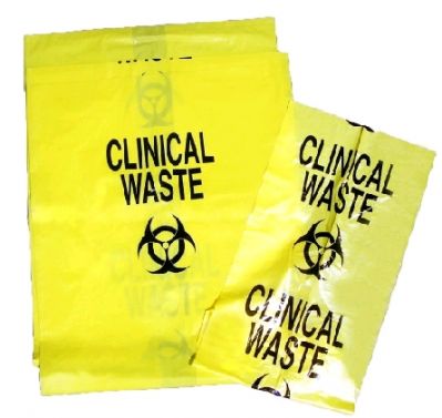 CLINICAL WASTE BIN LINER / 100 LITRE