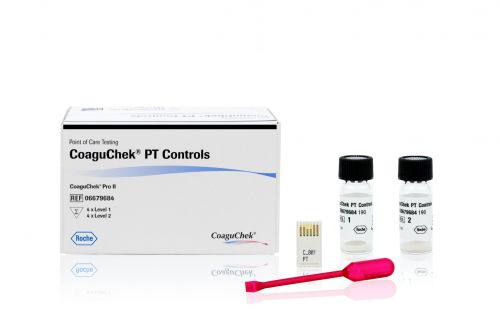 COAGUCHEK PT CONTROLS / BOX OF 8