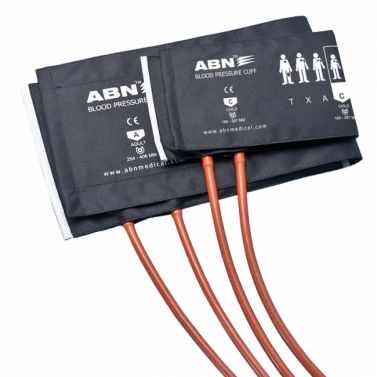 ABN COMPLETE CUFF & BLADDER SET LATEX-FREE (2 TUBE)