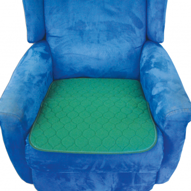 CHAIR PAD ABSORBENT GREEN / 1LTR / 50 X 60CM / EACH