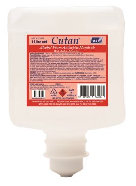 CUTAN FOAM ANTISEPTIC HANDRUB / 1L CARTRIDGE / EACH  