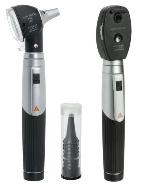 HEINE MINI 3000 LED F.O OTOSCOPE MINI 3000 LED OPHTHALMOSCOPE DIAGNOSTIC SETS