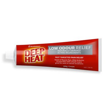 DEEP HEAT LOW ODOUR / 100GM