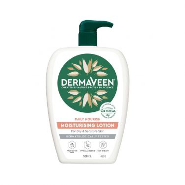 DERMAVEEN MOISTURISING LOTION / 500ML PUMP / EACH