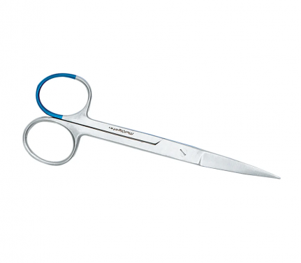 DISPOSABLE DISSECTING SCISSORS / SHARP/SHARP / 10CM / STERILE / EACH