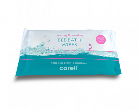 CARELL BEDBATH WIPES / PACK OF 8