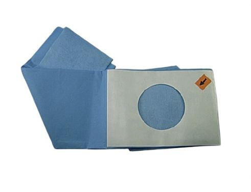 DRAPE FENESTRATED/ADHESIVE / 50CM X 60CM / BOX OF 25