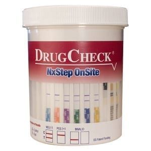 ROYAL MEDICAL DRUGCHECK NXSTEP URINE DRUG SCREEN ONSITE TEST / 9 PANEL CUP