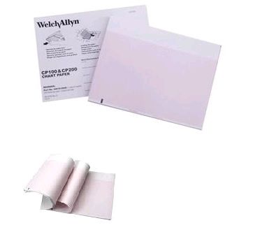 ECG PAPER Z-FOLD CP100/CP150/CP200  / 225MM x 115MM / 200 PKT