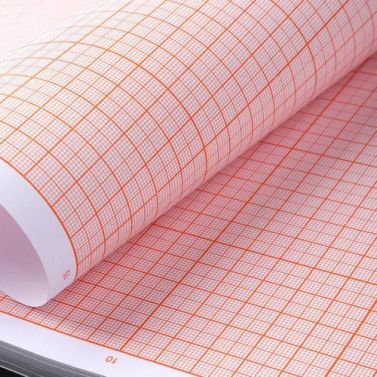 ECG PAPER Z-FOLD C/LINE DELTA3 112M / PACK OF 300