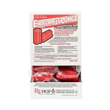 RUHOF ENDOZINE CLEANING SPONGES / BOX OF 25 