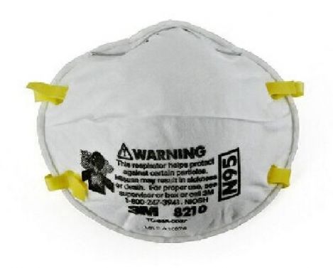FACE MASK RESPIRATOR  (P2/N95)BX20