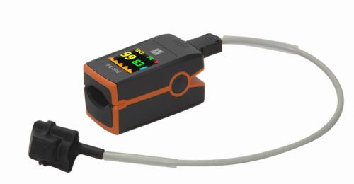 FINGERTIP PULSE OXIMETER WITH PAEDIATRIC PROBE MODEL PC-60E PLUS