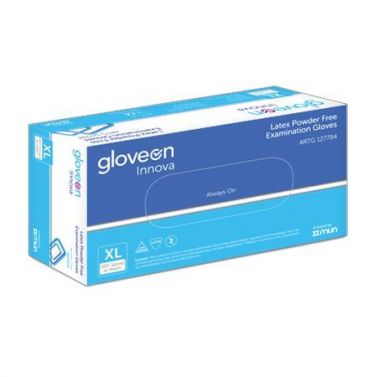 GLOVEON INNOVA LATEX EXAM GLOVES POWDER FREE