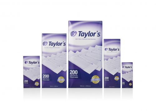 TAYLOR'S SELF SEAL STERILISATION AUTOCLAVE POUCH