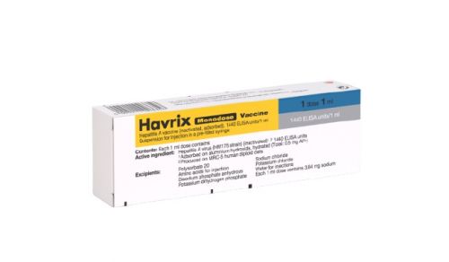 GSK HAVRIX INACTIVATED HEPATITIS A VIRUS VACCINE