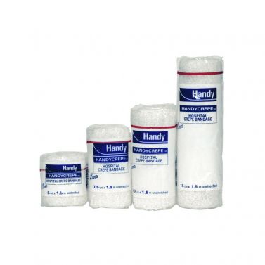 HANDYCREPE HOSPITAL LIGHT SUPPORT NON-ADHESIVE CREPE BANDAGE 