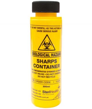 BIO-CAN SHARPS CONTAINER / 250ML / EACH