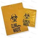 FISHER & WEBSTER WASTE BAGS FOR VOST TROLLEY / 60L / YELLOW / BOX OF 200