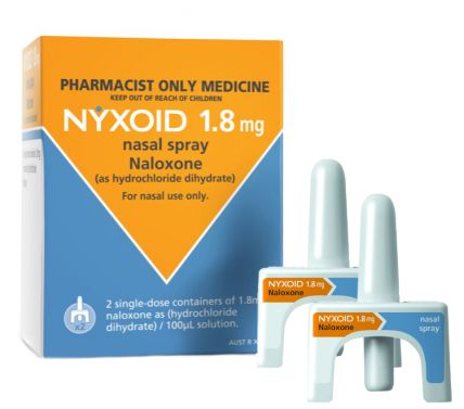 NYXOID NASAL SPRAY / 1.8MG / PACK OF 2