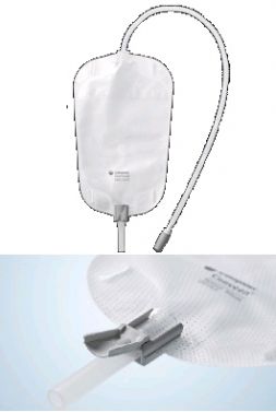 CONVEEN SECURITY+ LEG BAGS STERILE 50CM / 750ML / BOX OF 10