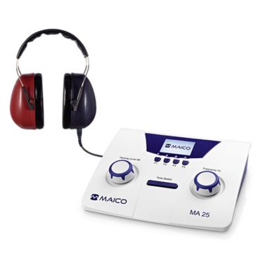 MAICO MA25E AUTOMATIC AUDIOMETER WITH DD45 HEADSET AND PC COMPATIBILITY / EACH