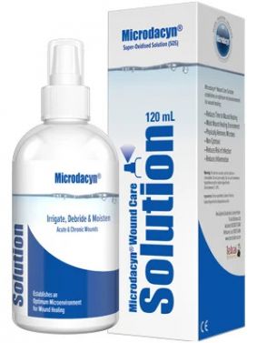 MICRODACYN WOUNDCARE SOLUTION / 120ML SPRAY PUMP / EACH