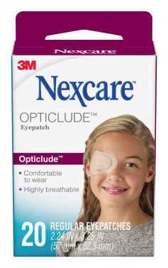 NEXCARE EYE PATCH REGULAR EYE PADS / BOX OF 20