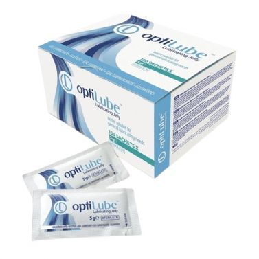 OPTILUBE STERILE LUBRICATING JELLY SACHET / 5G / BOX OF 150