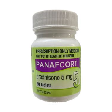 PANAFCORT  5MG TABS 60