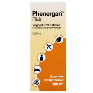PHENERGAN ELIXAR / SUGAR FREE / 100ML / EACH