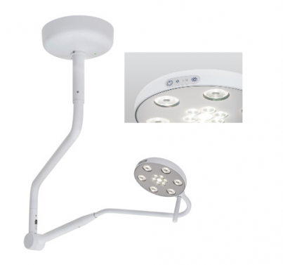 PLANET LIGHTING MEDICAL WALL MODEL PHANTOM MINOR SURGICAL LIGHT