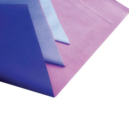 PROZONE STERILISATION WRAPS / 47GSM 2-PLY 2-TONE / BABY BLUE