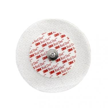 3M RED DOT™ ECG SOFT CLOTH MONITORING ELECTRODE / 6CM DIAMETER / BOX OF 50