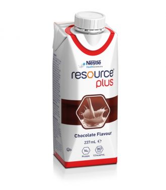 RESOURCE PLUS CHOCOLATE 237ml TETRA PRISMA