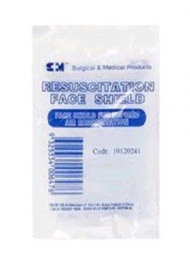 RESUSCITATION FACE SHIELD Disp