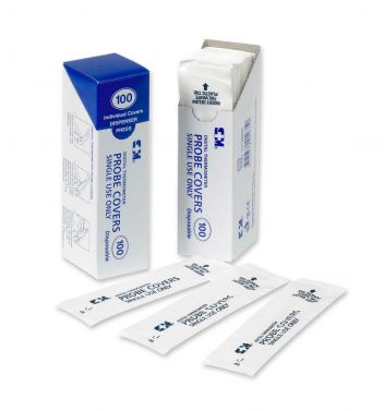 S+M DIGITAL THERMOMETER PROBE COVERS / BOX OF 100