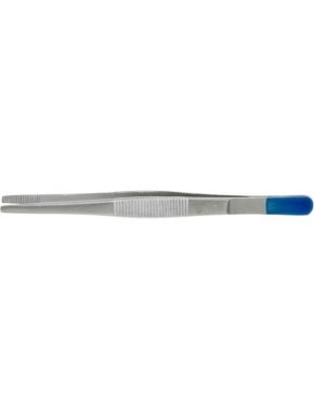 SAGE DRESSING FORCEPS BLOCK END BLUNT / 12.5CM