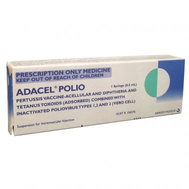 ADACEL POLIO VACCINE / PRE FILLED SYRINGE / 0.5ML / EACH